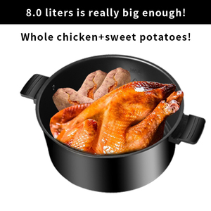 Small Kitchen Appliance 8L Touch Screen Visible Air <b>Fryers</b> Commercial Digital <b>Fryer</b> Cooker <b>Machine</b> for Home Digital Air <b>Fryer</b> Co - Product Image 2