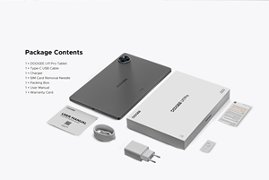 แท็บเล็ต Doogee U11 PRO ขนาด 11 นิ้ว 6GB+256GB ROM กล้อง 13MP แบตเตอรี่ 8580mAh รองรับ Widevine L1 พร้อมฟังก์ชั่นนำทางและ FM ระบบปฏิบัติการ Android 15 - Product Image 6
