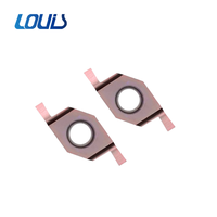 VC1604R100/150/200/250/300 Series Lame de coupe CNC Couteau revêtu de PVD pour acier commun Support OEM personnalisé