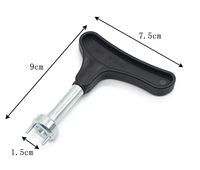 Clé à crampons de remplacement en acier inoxydable pour réparation de chaussures, accessoire pour chaussures de golf, vente en gros