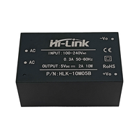 Hilink nouveau module d'alimentation de convertisseur 10w 3.3v 5v 9v 12v 15v 24v ac dc 10M03B 10M05B 10M09B 10M12B 10M15B 10M24B