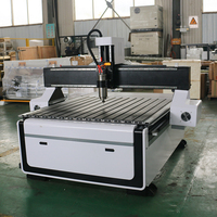 Mesin Router CNC Jinan 1450x2950mm 1212 3 Axis dengan Kontrol NC Studio, Single Spindle CNC untuk Pengukiran dan Pemotongan Kayu