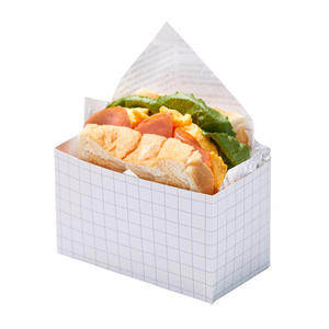 Tùy Chỉnh Hàn Quốc Phong Cách Kraft Giấy Bánh Sandwich Burger Bao Bì Hộp Mở Bánh Sandwich Hộp Chủ Cho Thực Phẩm Sushi Trứng Thả Gói Tùy Chỉnh - Product Image 5