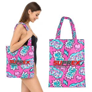 Custom 2 in 1 <b>Beach</b> <b>Towel</b> Shoulder Bag Microfiber Quick Dry Absorbent <b>Towel</b> Digital Print Travel <b>Beach</b> Use - Product Image 5