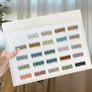 Vernis à ongles en gel UV AILANUO haute résistance, base coat, 24 couleurs, vert, végan, non toxique, écologique, longue durée, en vrac, personnalisable - Product Image 3