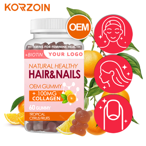 OEM ODM Gommose alla Biotina per Capelli, Pelle e Unghie, Integratore di Collagene e Vitamina C&E per Donne - Product Image 1