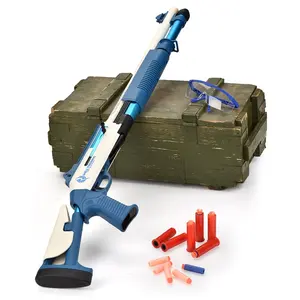 쉘 방출 소프트 총알 총 안전 촬영 소프트 총알 저격 소총 장난감