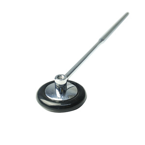 Marteau de percussion rond en acier inoxydable JAVIER noir KZC06, outil d'examen des réflexes nerveux - Product Image 4