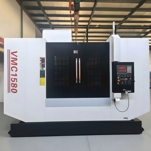Centre d'usinage vertical (VMC) robuste VMC1580 certifié CE, haute précision, stable, automatisé, multifonctionnel, facile à utiliser, personnalisable, haute productivité, VMC CNC - Product Image 1