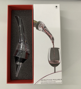 Moderno Aireador de Vino Portátil con Boquilla de Vertido Rápido y Decantador en Forma de Botella - Product Image 6