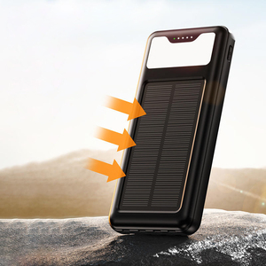 <span class=keywords><strong>Batterie</strong></span> <span class=keywords><strong>Externe</strong></span> <span class=keywords><strong>Solaire</strong></span> 10000mAh à 50000mAh avec Câbles Intégrés, Chargeur Portable, <span class=keywords><strong>Batterie</strong></span> <span class=keywords><strong>Externe</strong></span>, Lampe LED d'Urgence, Powerbank pour le Camping - Product Image 3