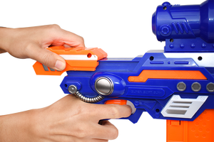 Jouet de tir en plein air et intérieur, pinces avec pince à munitions, 10 pièces, recharge de balles, livraison gratuite - Product Image 4