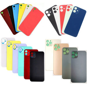 Coque arrière en verre, grand trou de caméra pour <span class=keywords><strong>iPhone</strong></span> <span class=keywords><strong>8</strong></span> X XS XR 11 12 13 14 Pro Max, coque arrière pour accessoires <span class=keywords><strong>iPhone</strong></span> - Product Image 6