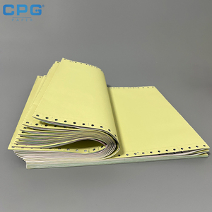 Rouleau de papier autocopiant sur mesure, haute blancheur, 48 g/m², papier NCR, format continu pour ordinateur - Product Image 1