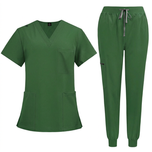 Uniformes Médicos Transpirables Más Vendidos, Uniformes Casuales para Hospital para Mujer, Uniformes de Enfermería de Manga Corta con Bordado Personalizado - Product Image 6