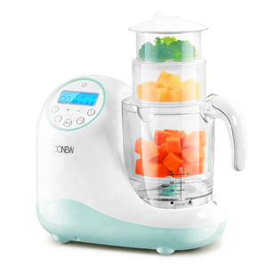 Аппарат для паровой и пищевой промышленности, 3 в 1, Электрический бытовой кухонный комбайн, Детский Электрический блендер для легкой чистки, мини-блендер для пищевых продуктов, измельчитель, многофункциональный измельчитель - Product Image 4