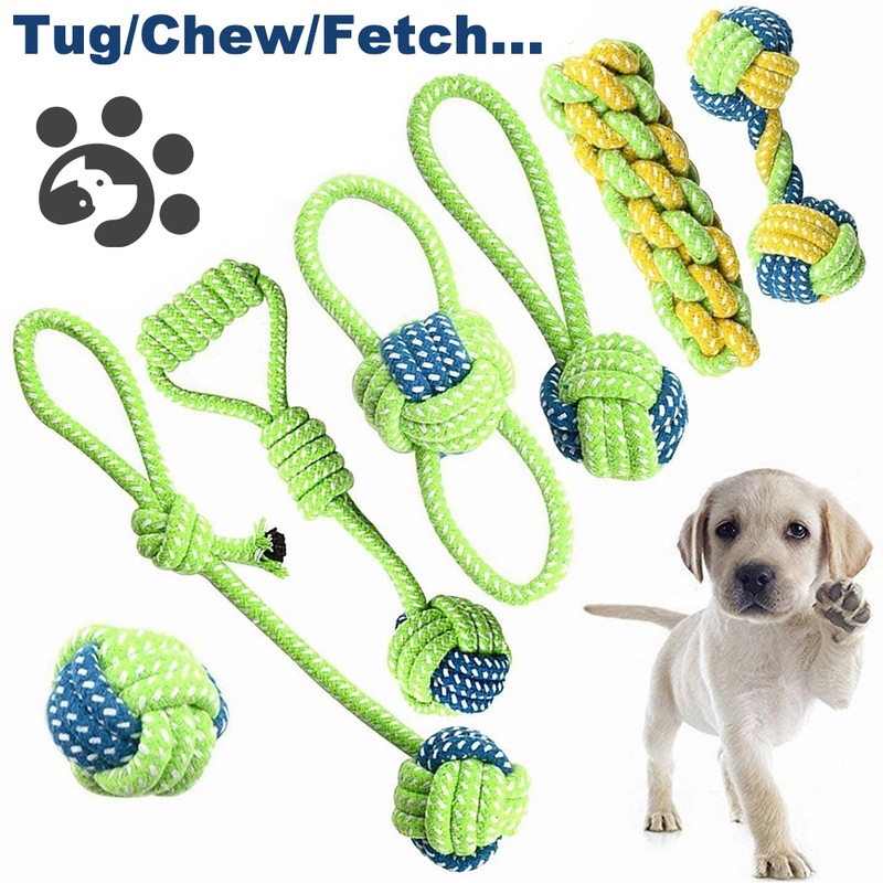 Best Products Tennis Cotton Rope Dog