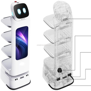 Robots de Entrega personalizada de bajo <span class=keywords><strong>precio</strong></span> <span class=keywords><strong>Robot</strong></span> de <span class=keywords><strong>camarero</strong></span> automático Lo último en robótica para restaurantes Tienda - Product Image 3