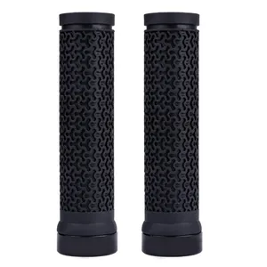 Fiets Stuur Fiets Grips Rubber Aluminium Outdoor Riding Fietsen Apparatuur Anti-Slip Mountainbike Slot Stuur Cover