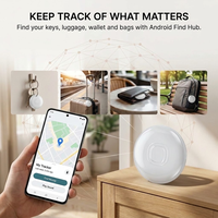 Etiqueta Inteligente de Posicionamiento Preciso Global Antipérdida, Resistente al Agua IP67, para Localizador de Llaves 6.0, para Personas Mayores y Niños, Control por Aplicación Android