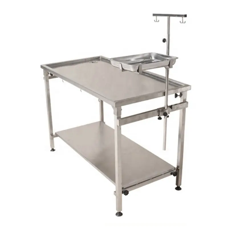 High Quality Veterinary Equipment Portable Medical Grade Veterinary Stainless Steel Surgical Table For Vet Clinic