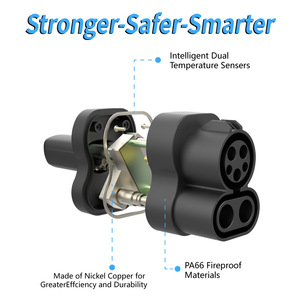 Adattatore di ricarica EV personalizzabile da CCS1 e J1772 a NACS 1000V 300A 80A, standard americano per <span class=keywords><strong>Model</strong></span> 3/X/S/<span class=keywords><strong>Y</strong></span> - Product Image 5