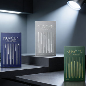 Ampolla Nuvoen Boost con PDRN, Cosmético Coreano para el Cuidado Facial, Suero Elástico Reafirmante, Restaurador de la Piel, Hidratante y Calmante - Product Image 1