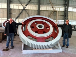 Luoyang Wangli Máy Móc Hạng Nặng Đúc Thép Truyền Động Mô-đun Lớn Bánh Răng Bánh Răng - Product Image 2