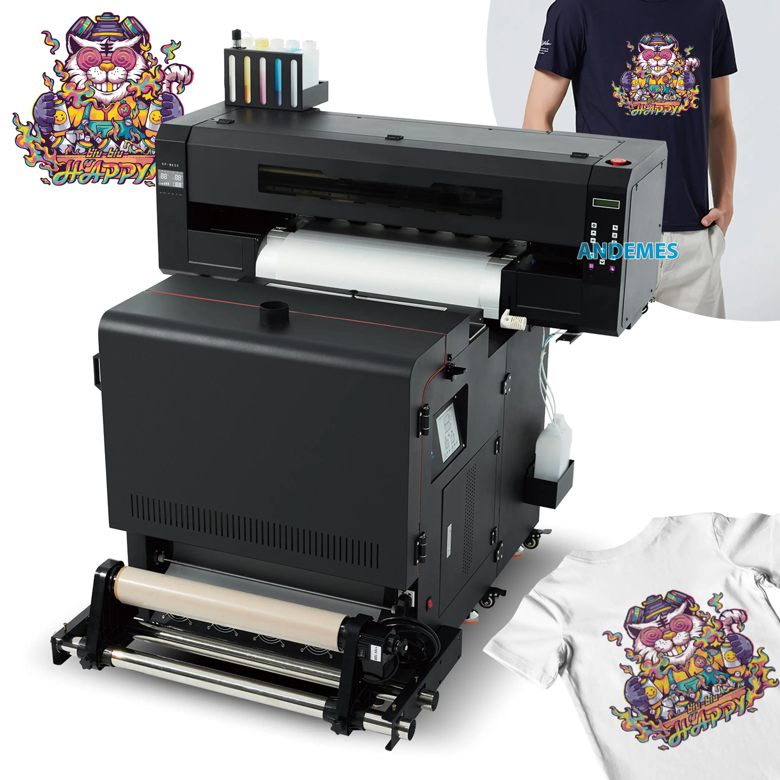 24inch all in one dtf printer 60cm DTF Print DTG printer Offset DTF Printers with i3200 heads