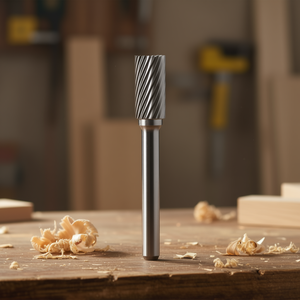 Fraise rotative à coupe simple Fervi, tige de 1/4 pouce pour le fraisage du bois - Product Image 3