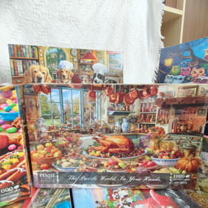 Servizi di Personalizzazione per Puzzle Educativi Fai-da-Te per Adulti (1000-2000 Pezzi) in Carta e Cartone Grigio - Product Image 3