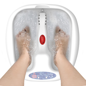 Máquina Eléctrica de Spa para Pies con Calefacción, Masaje <span class=keywords><strong>Shiatsu</strong></span>, Baño de Burbujas, Relajación y Salud, 3 Velocidades Ajustables - Product Image 1