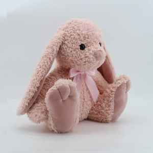 Conejo de <span class=keywords><strong>Peluche</strong></span> Rosa Súper Suave con Orejas Largas y Patas Grandes - Juguete Relajante para Niños - Product Image 2