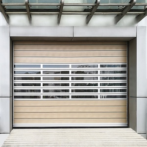 Nuevo Lanzamiento de puerta de garaje con rodillo aislado de alta velocidad, venta al por mayor industrial, puerta rápida de aleación de aluminio para estación de monitoreo de seguridad - Product Image 4