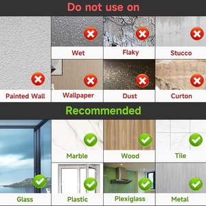 Wholesale Wholesale Transparent Acrylic <b>Hook</b> Stainless Steel Adhesive - Product Image 4