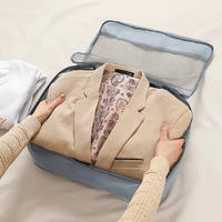 Organisateur de voyage à bas prix, 7 pièces, cubes de compression pour bagages, sac de voyage pour enfants, sac de voyage
