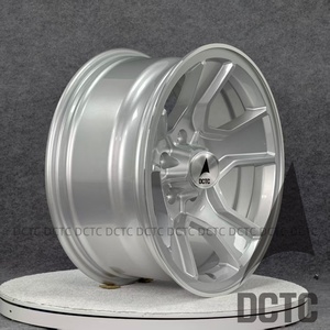 Dctc ล้อปลอมขนาด5X112 5X114.3 5X120 5X130 18 19 20 22นิ้วขอบล้อสำหรับ FK8 E46 E90 F30 E46 M3 Camaro CTS - Product Image 2