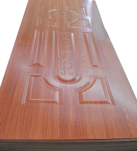 Hecho <span class=keywords><strong>en</strong></span> China de alta calidad de Linyi City Factory <span class=keywords><strong>MDF</strong></span> Door Skin Barato Tropical Espesor 2,7mm 3,6mm Corte a tamaño 3*7 pies - Product Image 1