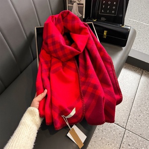 55x186cm <span class=keywords><strong>Plaid</strong></span> femmes hiver longue écharpe épaissie chaude châle à la mode lumière luxe haut de gamme séchage rapide - Product Image 3