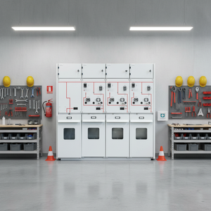 สวิตช์เกียร์วงแหวน 630a Rmu รุ่น 24kv ระบบจ่ายไฟฟ้าแรงดันปานกลาง สำหรับอุตสาหกรรม - Product Image 1