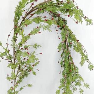 Guirlande de cyprès décorative, design tendance, plante artificielle suspendue - Product Image 2