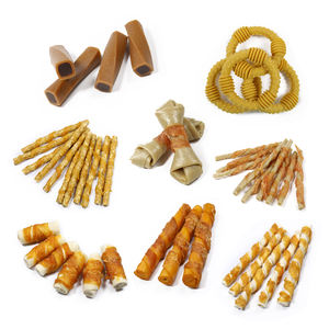 Pal's Delight Brand 5 "Rawhide Twist Wrapped Chicken Dog Treats 15CT High-Protein Facilement Digestible Rawhide Chews Clean Teeth - Product Image 6