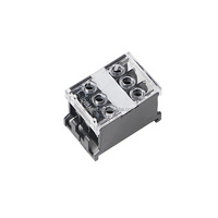 Bloc de bornes à vis de type européen XT IN-12BK 0,75-2 mm 200 A 600 V 3P en cuivre pour câblage fixe pour conducteurs de 11-20 AWG