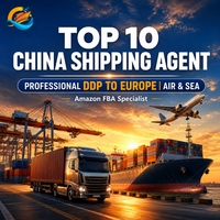Top 10 des agents maritimes chinois vers l'Europe DDP Amazon FBA, transitaire, entreposage, solution logistique professionnelle tout-en-un