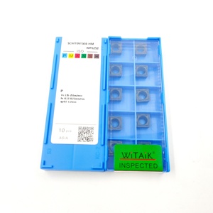 Witaik vuông nhỏ lưỡi CNC biến chèn scnmt09t304 scnmt09t308 nhàm chán chèn thép không gỉ chế biến thép Carbide cvd - Product Image 6