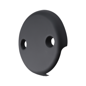 Garniture de vidange de <span class=keywords><strong>baignoire</strong></span> <span class=keywords><strong>noir</strong></span> mat avec remplacement de couvercle de plaque de débordement à 2 trous avec 2 kits de vis SS304 pour salle de bain - Product Image 3