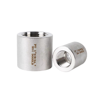 Raccord à sertir haute pression en acier inoxydable 304/304L/316/316L, connexion filetée 1/8"-4", forgé et usiné CNC