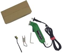 Découpeur de ruban électrique, couteau chaud, 60W, 220V/110V, pour tissu en PVC, corde en Nylon, Kit de découpe de guérison, fraise chauffante