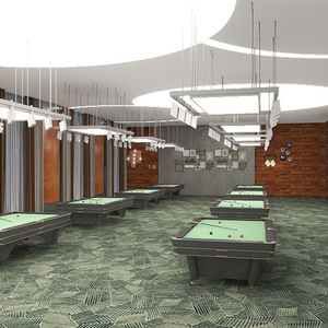 Tapis silencieux professionnel pour salle de billard, qualité tournoi, logo personnalisable, pour lieux commerciaux, mélange de laine durable, tissé à la machine - Product Image 2