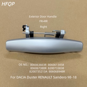 806063663R 806079755R Poignée de porte extérieure avant/arrière gauche/droite pour <span class=keywords><strong>Dacia</strong></span> Duster Sandero 8200733838 8200733836 - Product Image 2